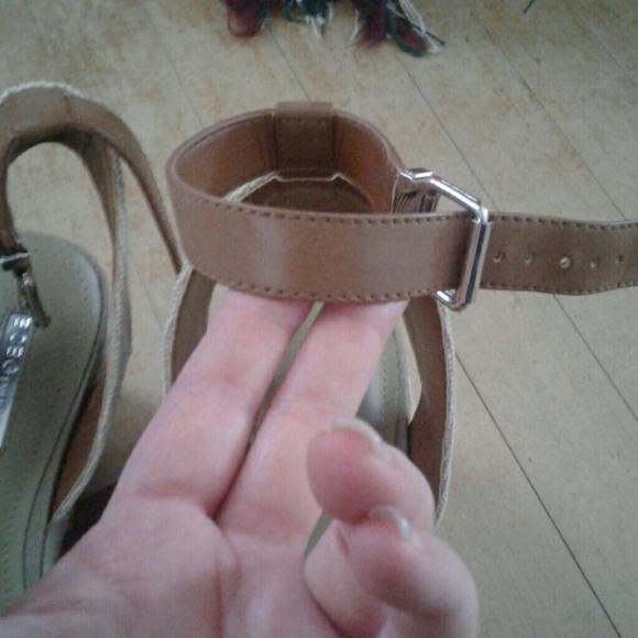 Wedged heels canvas sandle - Picture 4 of 4